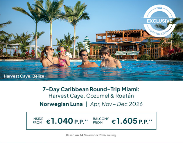 7-Day Caribbean Round-Trip Miami: