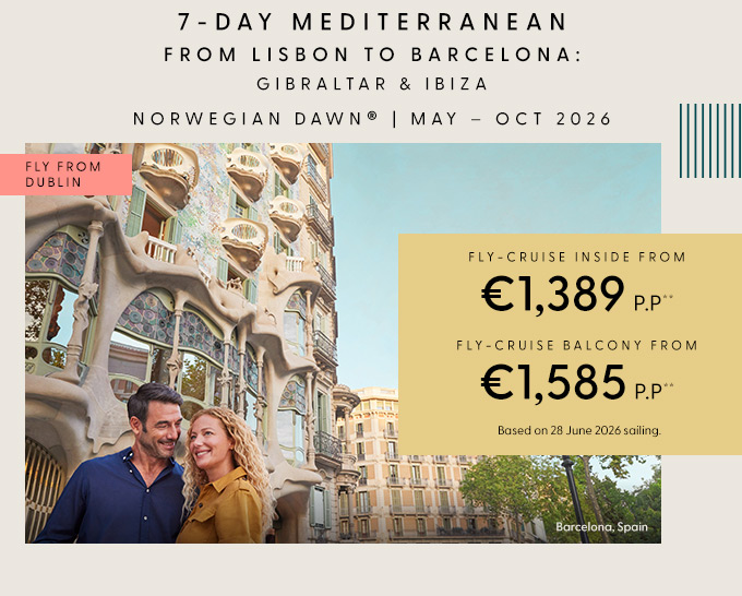 7-Day Mediterranean from Lisbon to Barcelona