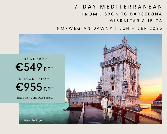 7-Day Mediterranean from Lisbon to Barcelona