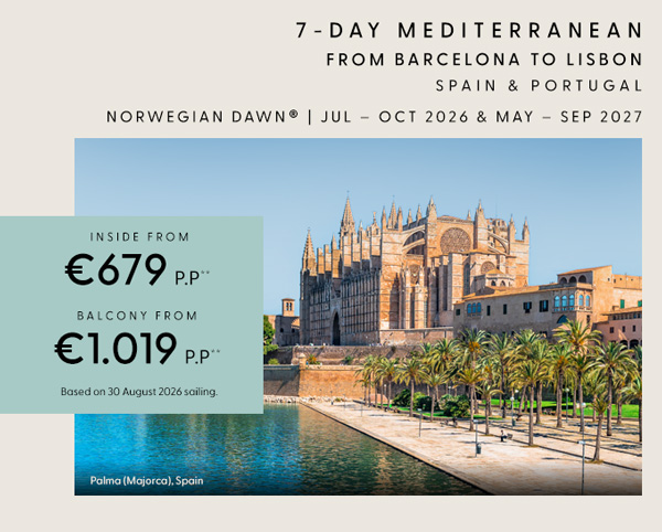 7-Day Mediterranean from Barcelona to Lisbon